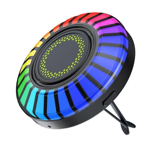 Odorizant auto D2 functie umidificator Led cu ritm muzical RGB Bluetooth